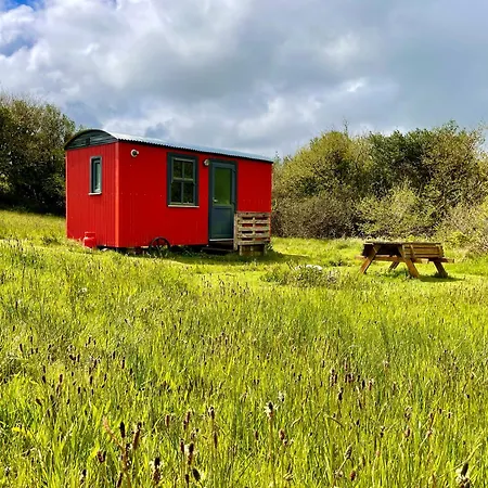 Stepping Stones Glamping Little Red Luxe tent *